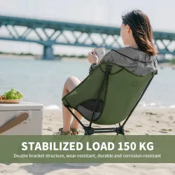 Chaise lunaire NATUREHIKE : légère, durable et portable pour plus de confort